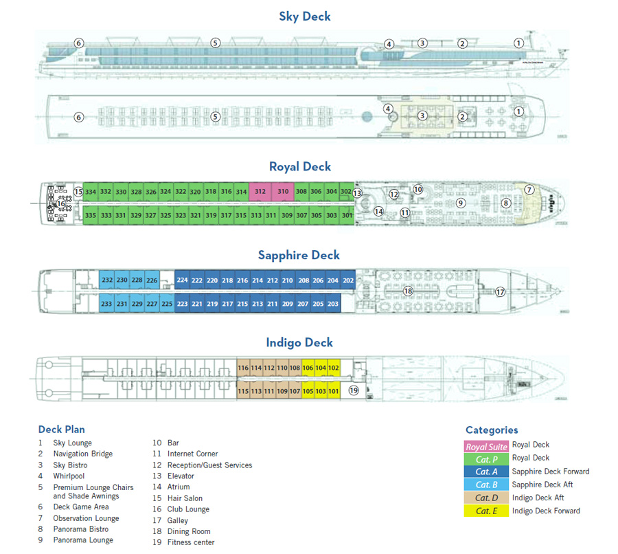 AVL Expression deck plan